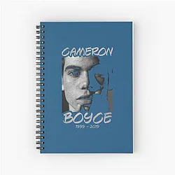 Cameron Boyce Spiral Notebook