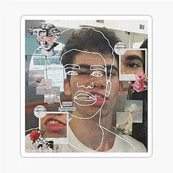 Cameron Boyce Fan Art Sticker
