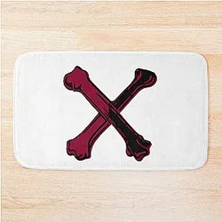 Red Carlo Cameron Boyce Bath Mat