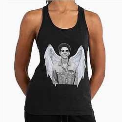 Cameron Boyce Sticker Racerback Tank Top
