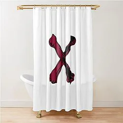 Red Carlo Descendant Cameron Boyce Shower Curtain