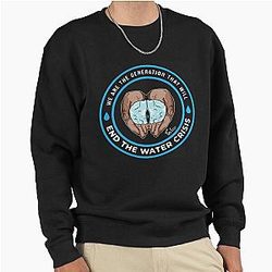 Cameron Boyce we are the generation that will end the water crisis Pullover Sweatshirt