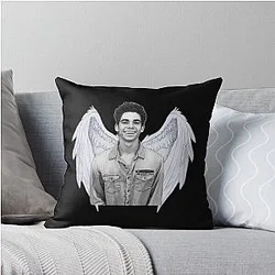 Cameron Boyce Angel Throw Pillow