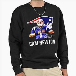 Cam Newton Welcome Patriots Pullover Sweatshirt