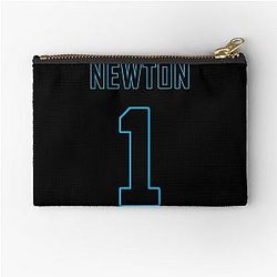 Cam Newton Football Zipper Pouch