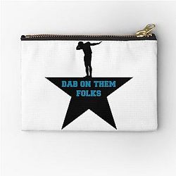Cam Newton Black Star Zipper Pouch