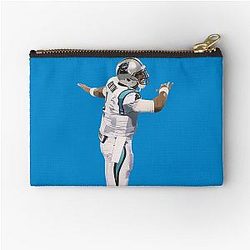 Cam Newton Dab Panthers Zipper Pouch