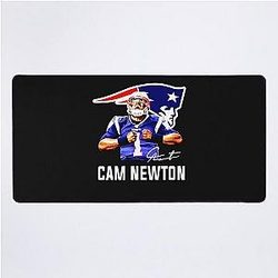 Cam Newton Welcome to Patriots Desk Mat