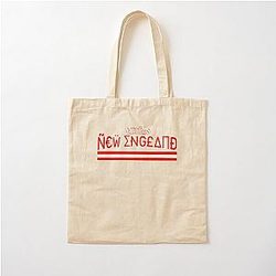 Let's go New England Cam Newton Patriots Cotton Tote Bag