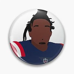 Cam Newton Patriots Pin