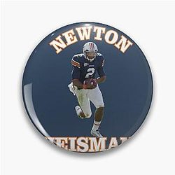 Auburn Cam Newton Engraved Pin