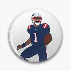 New England Patriots Cam Newton Pin