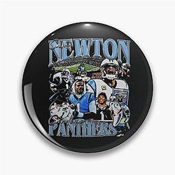Cam Newton Vintage Bootleg Yellow Family Studio 49 Pin