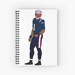 Cam Newton Patriots Notebook