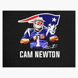 Cam Newton Welcomed to Patriots Jigsaw Puzzle