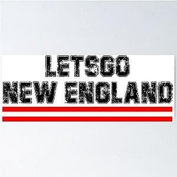 Cam Newton New England Patriots Poster