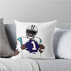 Cam Newton Patriots Throw Pillow
