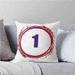 Cam Newton Patriots T-Shirt Throw Pillow