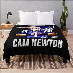 Cam Newton Welcome to Patriots Throw Blanket