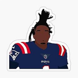 Cam Patriots Sticker