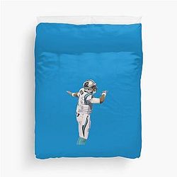 Cam Newton Dab Panthers Duvet Cover