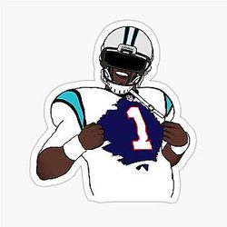 Cam Newton Pats Sticker