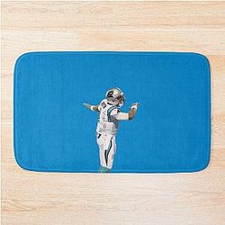 Cam Newton Panthers Bath Mat