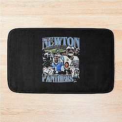 Cam Newton Vintage Bootleg Yellow Family Studio 49 Bath Mat