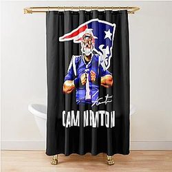 Cam Newton Welcome to Patriots Shower Curtain