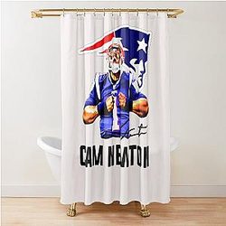 Cam Newton Welcome to Patriots Shower Curtain