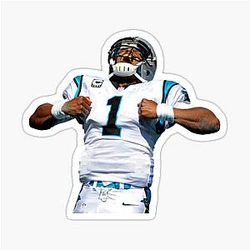 Cam Newton Sticker