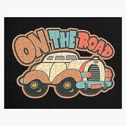 On the Road (again) - Canned Heat, traveler, Classic Cars Jigsaw Puzzle