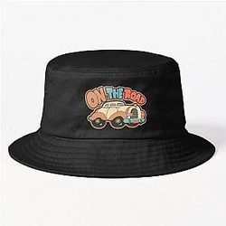 On the Road (again) - Canned Heat, traveler, Classic Cars Bucket Hat