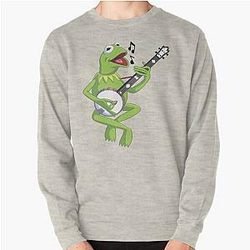 Kermit Sings Canned Heat  Pullover Sweatshirt