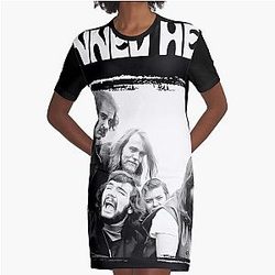 GECANNEERD HEAT Graphic T-Shirt Dress