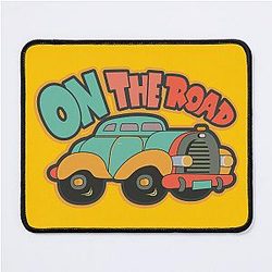 On the Road (again) - Canned Heat, traveler, Classic Cars Mouse Pad
