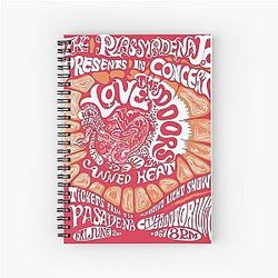 canned heat Spiral Notebook