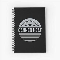 Canned Heat Music D104 Spiral Notebook