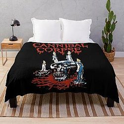  Cannibal corpse Cadaver ca Throw Blanket 