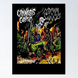 Cannibal Corpse merch Poster 
