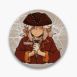 CaptainPuffy Cheerful Stream Design Captain Puffy Pins