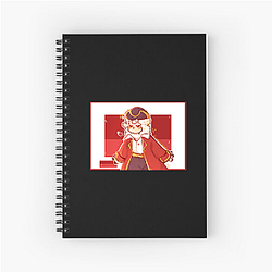 CaptainPuffy Dream SMP Ally Fashion Captain Puffy Notebook
