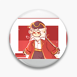 CaptainPuffy Dream SMP Ally Fashion Captain Puffy Pins