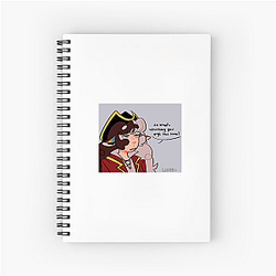 CaptainPuffy Unique Puffy Motif Captain Puffy Notebook