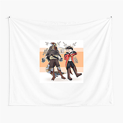 CaptainPuffy Whimsical Style Captain Puffy Tapestries