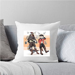 CaptainPuffy Whimsical Style Captain Puffy Pillows Cover