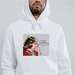 CaptainPuffy Unique Puffy Motif Captain Puffy Hoodies
