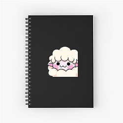 CaptainPuffy Positive Vibes Graphic Captain Puffy Notebook