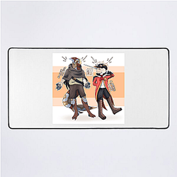 CaptainPuffy Whimsical Style Captain Puffy Mouse Pads