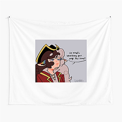 CaptainPuffy Unique Puffy Motif Captain Puffy Tapestries